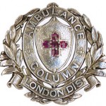 Silver replica of the LAC badge. This was awarded to Dorothy Franklin at the end of the war.